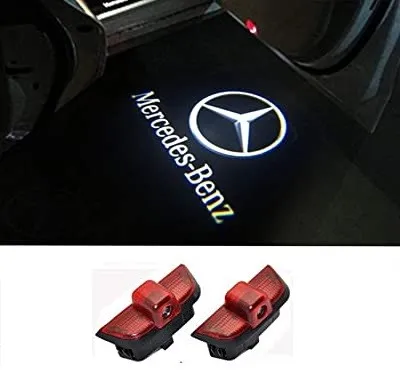 Mercedes logga W204 dörrbelysning C63 - Mercedes logga