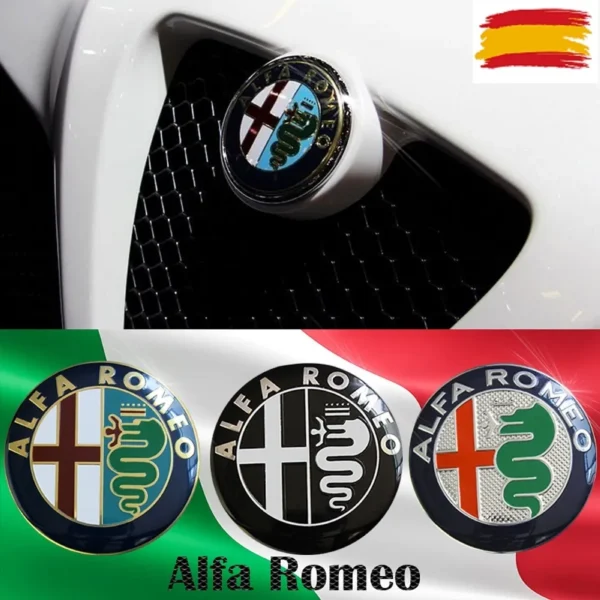 Alfa Romeo emblem motorhuv & baklucka