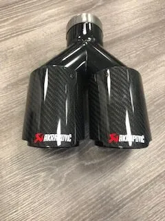Ändrör Akrapovic Utblås 3-tum kolfiber
