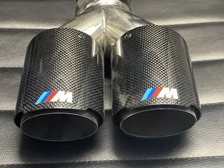 Ändrör Bmw M Utblås kolfiber 3 tum