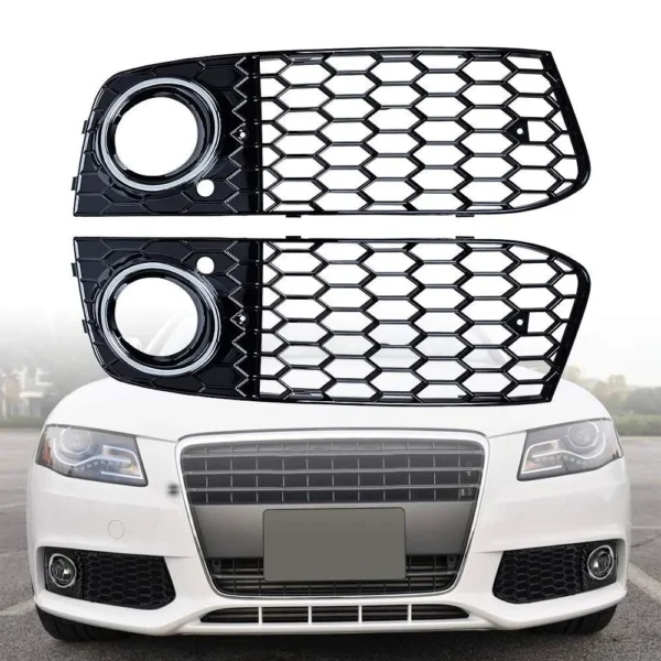 Audi Dimljusgaller Honeycomb A4 B8 RS 08-11