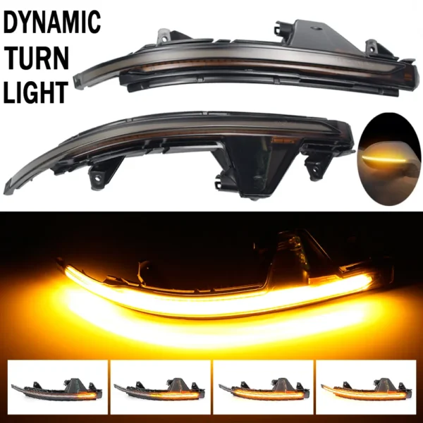 Audi Dynamisk LED Spegelblinkers A7 S7 RS7 4G