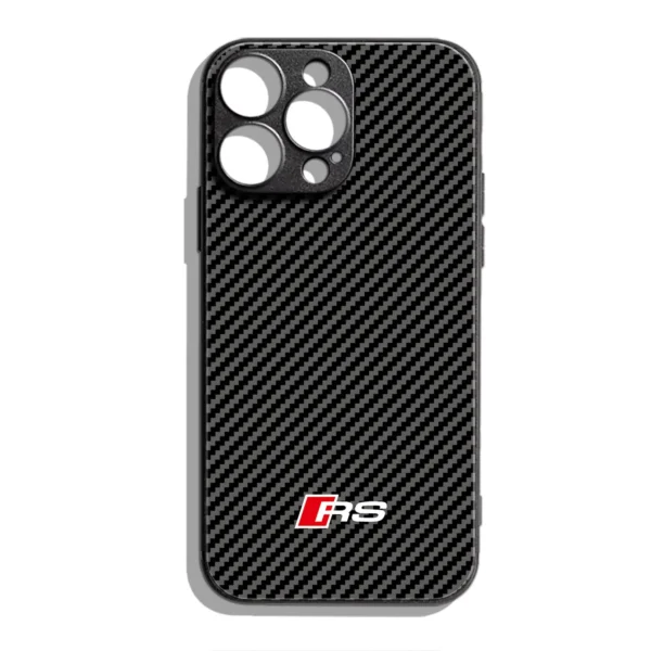 Audi Rs Mobilskal Kolfiber iPhone (Fler modeller)