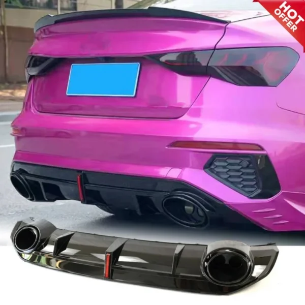 Diffuser Audi A3 8Y Sportback Sedan RS3 Look