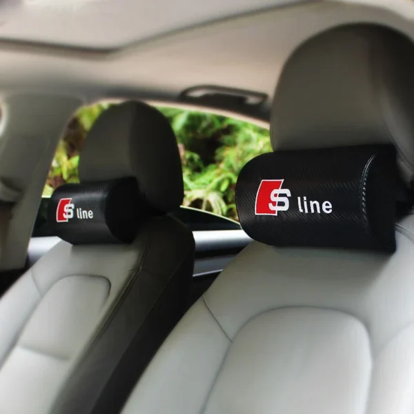 Audi Sline kolfiber kuddar till bilen S line