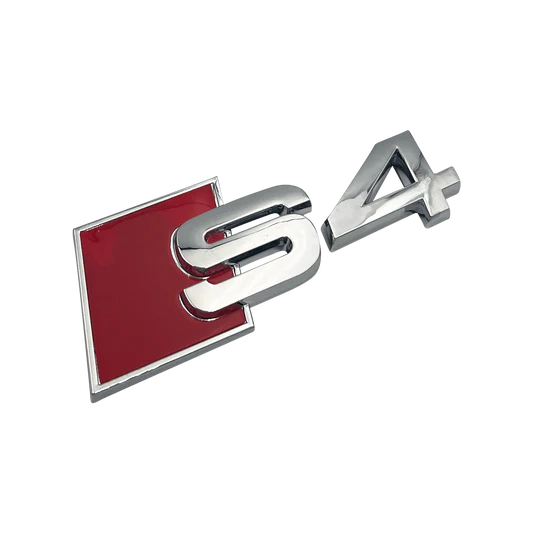 Audi modellbeteckning S4 Baklucka emblem