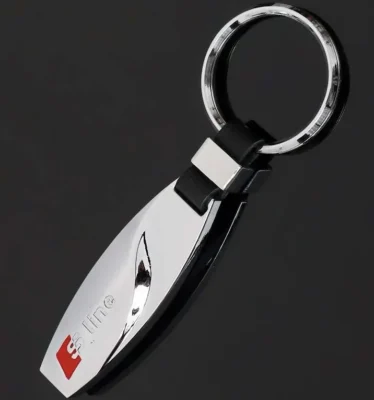Audi nyckelring S-LINE logo
