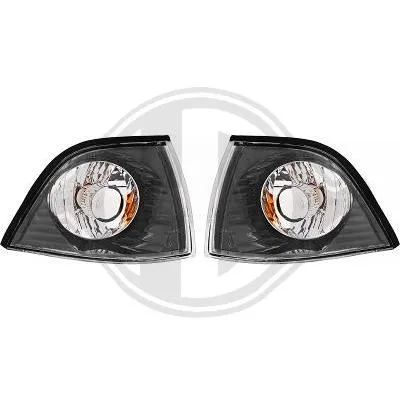 BMW Blinkers E36 Coupe projektor Svart