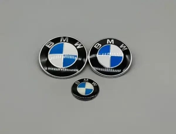 BMW Emblem Blå Vit i 3 Pack