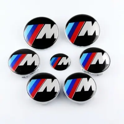 BMW Emblem Set M-Power 7-Pack