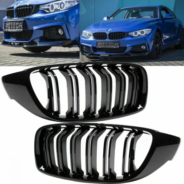 BMW Grill Njurar f32 f33 f36 f82 f83 F80 (Dubbelribb)