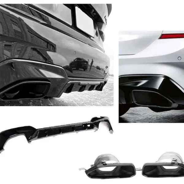 BMW M340i Diffusor kit G20 G21 (Komplett sats)