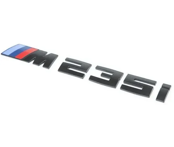 BMW Modellbeteckning M235i Svart Motorkod M235i emblem