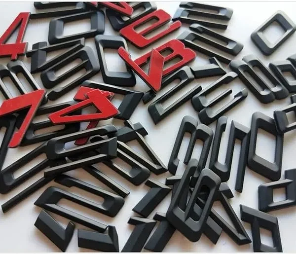 Bmw Siffror Modellbeteckning emblem (Motorkod)