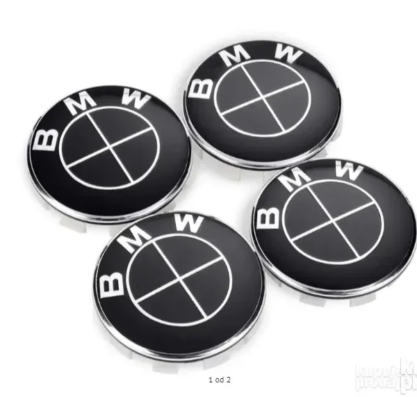BMW fälgemblem 60mm Centrumkåpor (Fler färger)