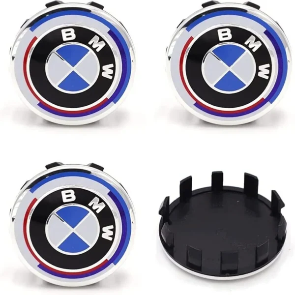 BMW fälgemblem Centrumkåpor Navkåpor 68mm 50th