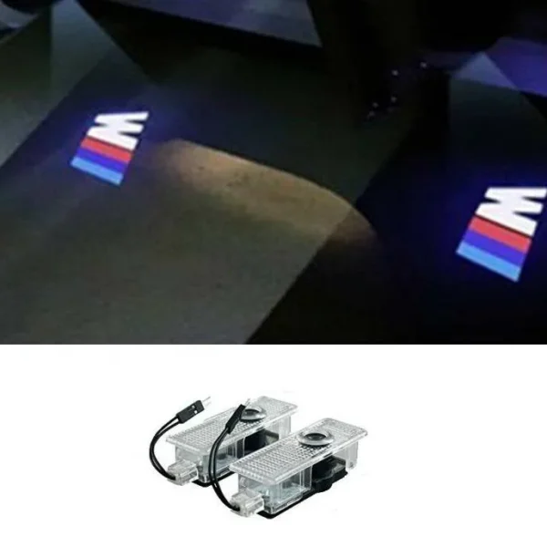BMW projektorlampor dörrlampor M (2Pack)
