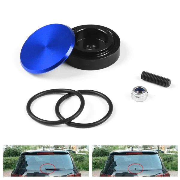 Wiper Delete Kit Blå Aluminium
