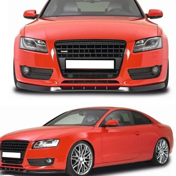 Blanksvart Audi A5 frontläpp B8 2007-2011