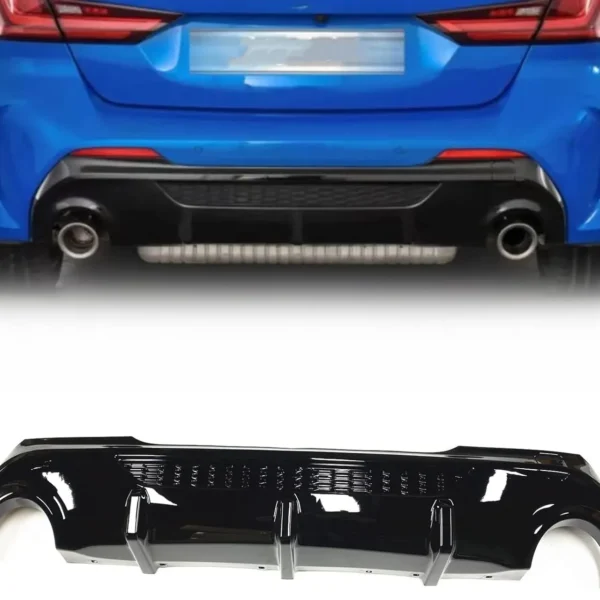 Blanksvart Diffusor BMW 1-serie F40