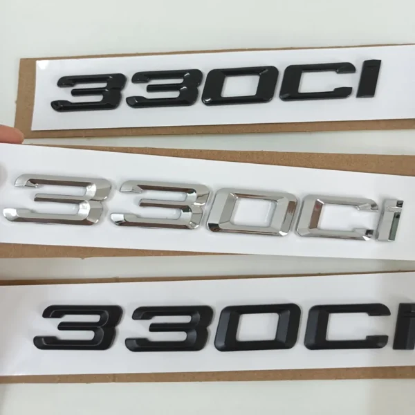 BMW Emblem 330ci motorkod