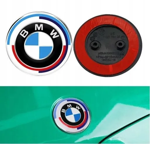 Bmw 50års-jubileum emblem f10 / f11 82mm (Motorhuv)