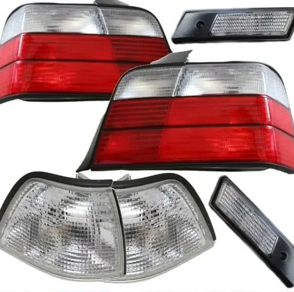 Bmw E36 Coupe Blinkers Lampsats 91-96 Set 3 delar