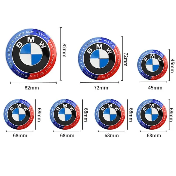 Bmw Emblem 50-årsjubileum 7-Pack
