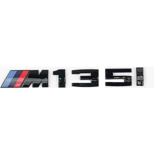 Bmw Emblem M135i Svart (Motorkod)