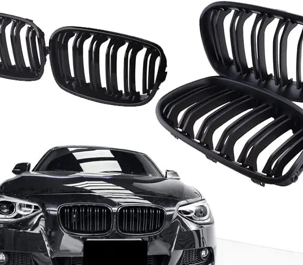 Bmw F20 F21 Grill Njurar 11-15 (Dubbel Ribb)