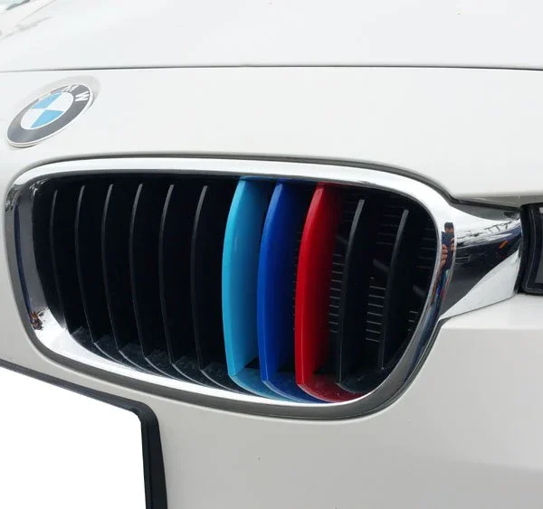 Bmw F34 GT Emblem Grill Tricolor