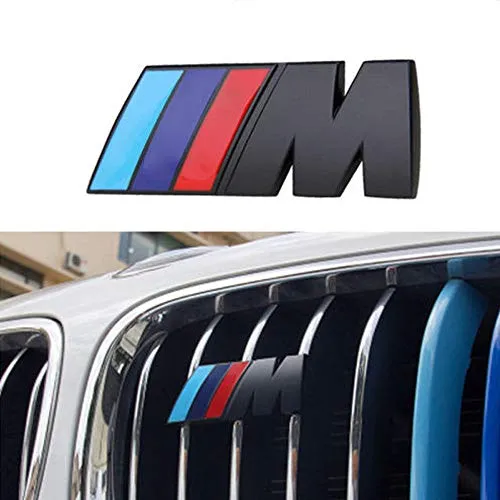 Bmw M grill svart emblem