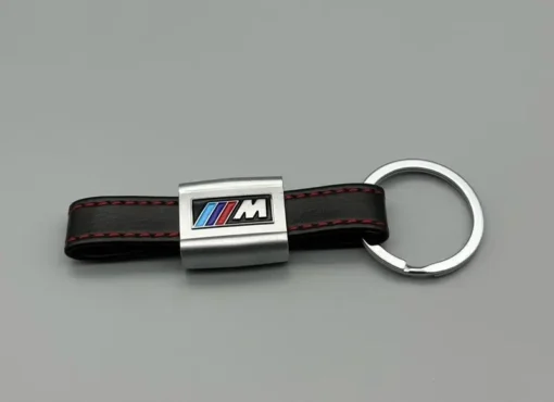 Bmw M nyckelring nyckelhänge i läder
