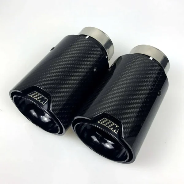 Bmw Mperformance utblås kolfiber Ändrör