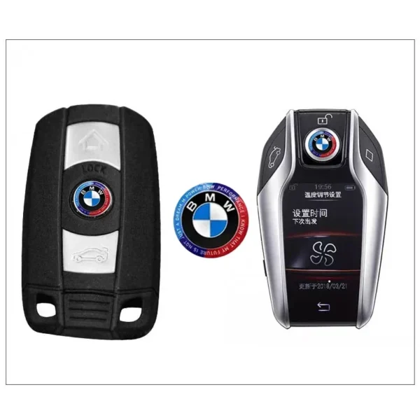 BMW Emblem Nyckel 50-Year 11mm 2-Pack