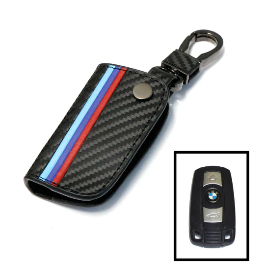 Bmw Nyckelfodral M Kolfiber - Passar 1, 3, 5, 6, 7-serien