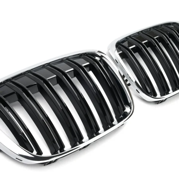 Bmw X1 Grill F48 Blank & Krom