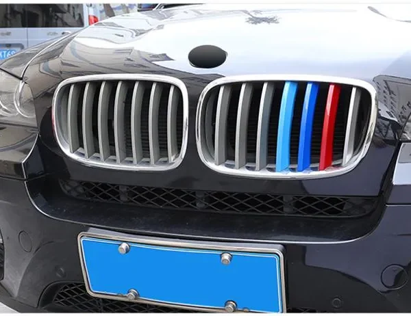 Bmw X6 E71 Grill emblem Tricolor M Färger