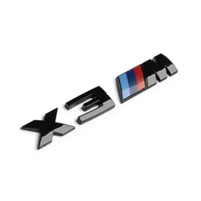 Bmw emblem X3M Svart Modellbeteckning F97