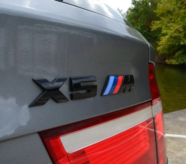 Bmw emblem X5M Svart Modellbeteckning X5 M