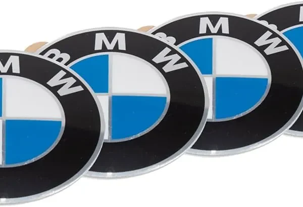 Bmw fälg emblem 55mm (Stickers)