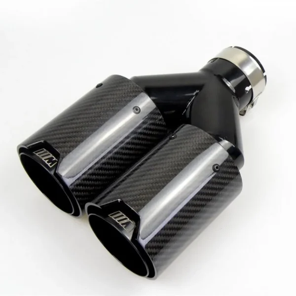 Bmw utblås kolfiber Ändrör M-performance 2x2
