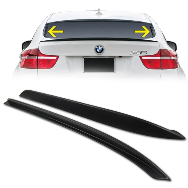Bmw x6 E71 Bakrutespoilers Flaps