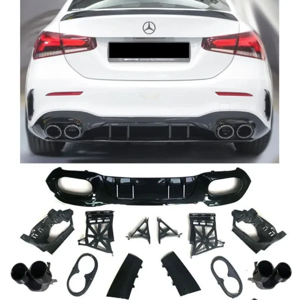 Diffuser Mercedes Benz V177 A45 AMG