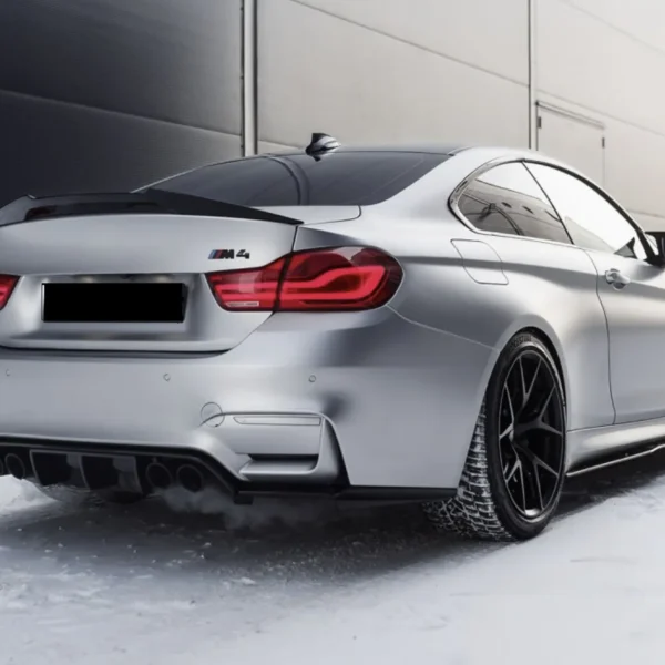 Diffusor Bmw m3 & M4 F80 F82 Blanksvart