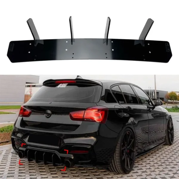 Diffusor insats Bmw F20 F21 (Bak flaps)