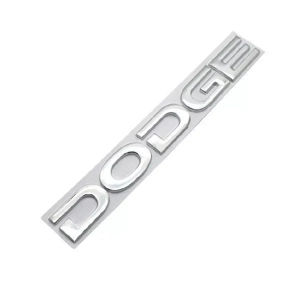 Dodge emblem Silver till bakluckan
