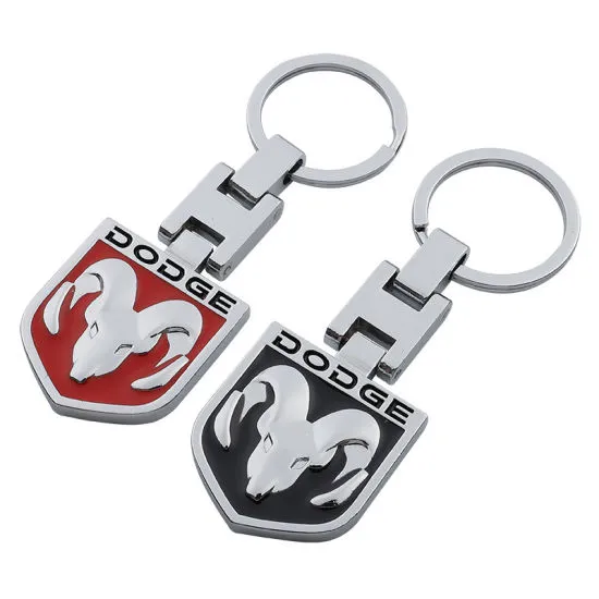 Dodge nyckelring i metall