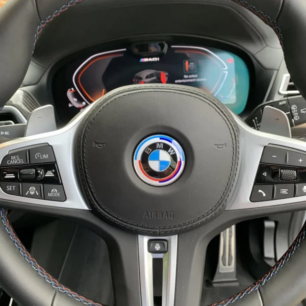 Bmw emblem 50-årsjubileum Rattemblem