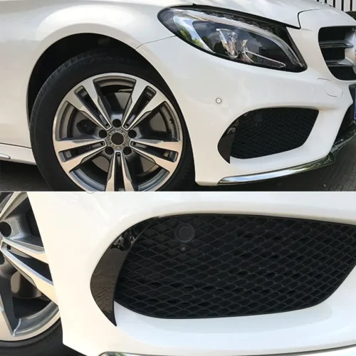 Flaps Mercedes W205 C205 2014-2018 Blanksvart AMG pkt